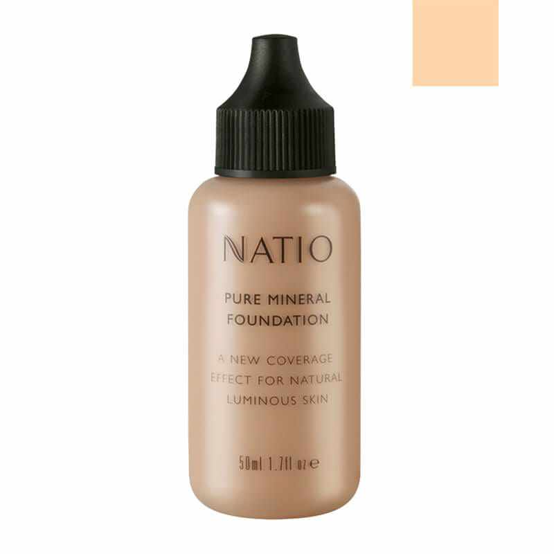 Natio Natio Pure Mineral Liquid Foundation Light 50ml 11049951