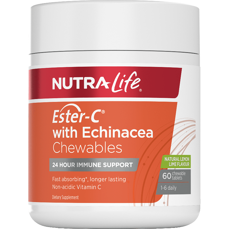 Nutra-Life Nutra-Life Ester-C with Echinacea Chewables Tablets 60s 11217875