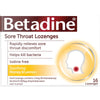 Betadine Betadine Honey & Lemon Lozenges 16s 11250809