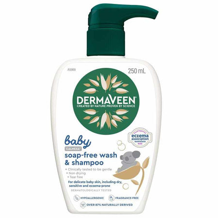 Dermaveen Dermaveen Calmexa Baby Soap Free Wash 250ml 20020611