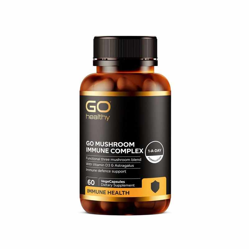 GO Healthy GO Healthy GO Mushroom Immune Complex VegeCapsules 60s 20028885