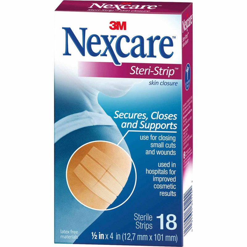 Nexcare Nexcare Steri-Strips Skin Closure 12 x 100m 18pk 11002865