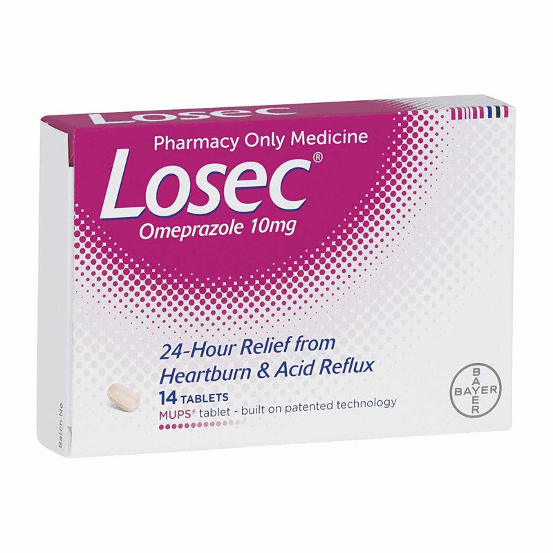 Losec Tablets 10mg 14s – Life Pharmacy