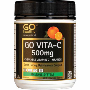 GO Healthy GO Healthy GO Vita-C 500mg Orange Chewable Tablets 200s 11202018