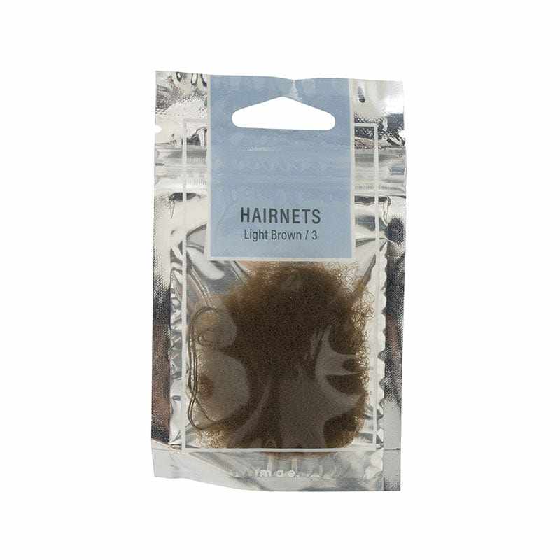 Mae Adorn by Mae Hairnets Light Brown 3s 11272740