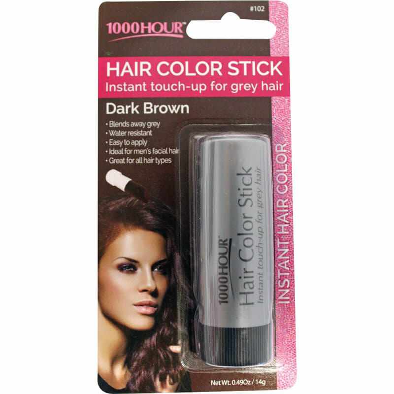 1000 Hour 1000 Hour Hair Colour Stick Dark Brown 14g 11273482