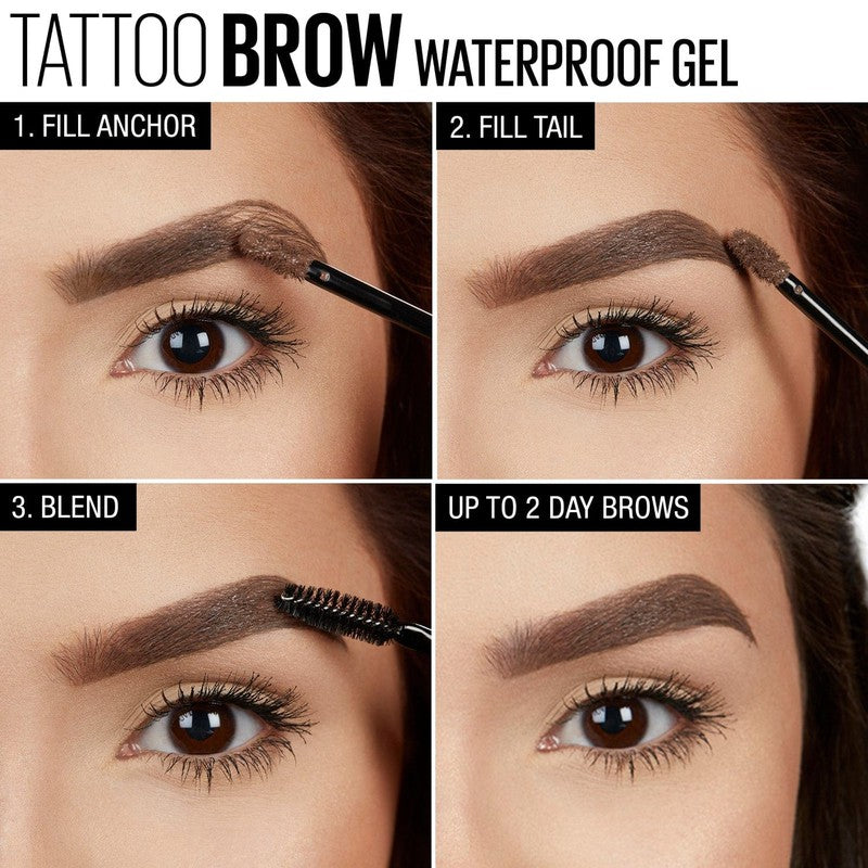 Maybelline Maybelline TATTOO BROW Waterproof GEL SOFT Brown 20006068