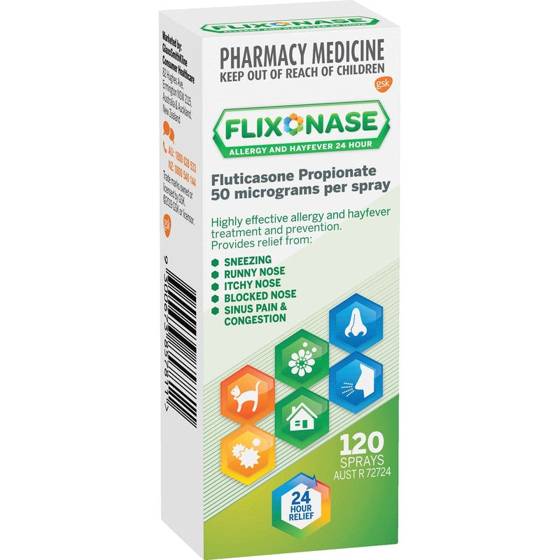 Flixonase Nasal Spray 120 Dose 120s – Life Pharmacy