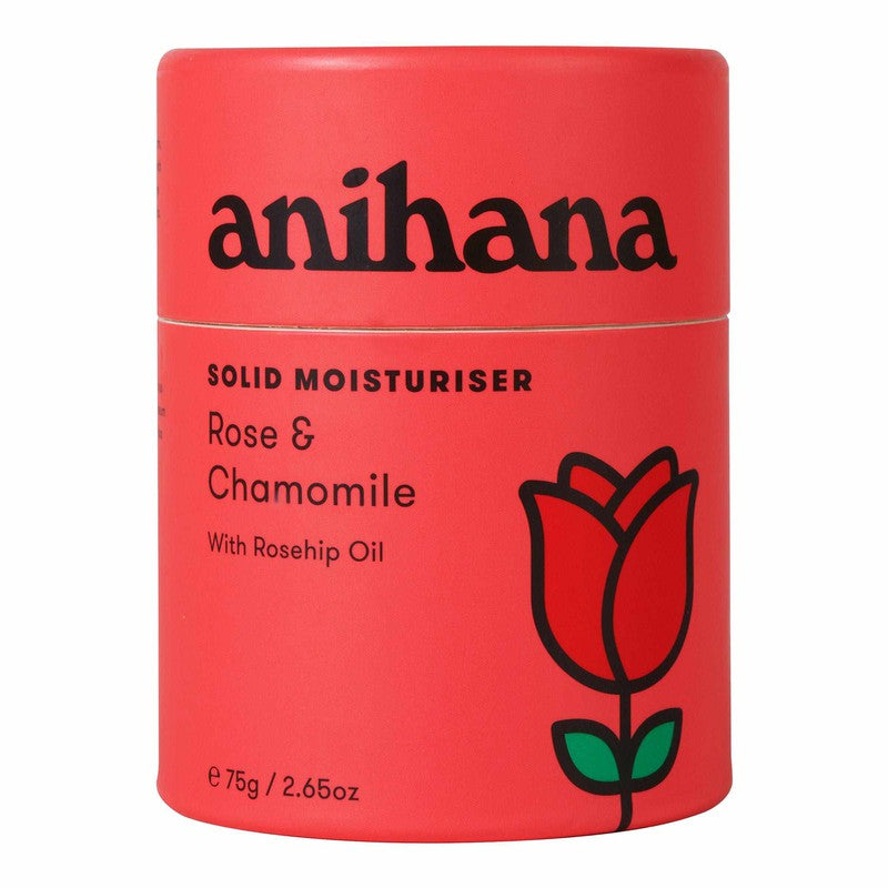 Anihana anihana Moisturiser Bar Rose & Chamomile With Rosehip Oil 75g 20013210